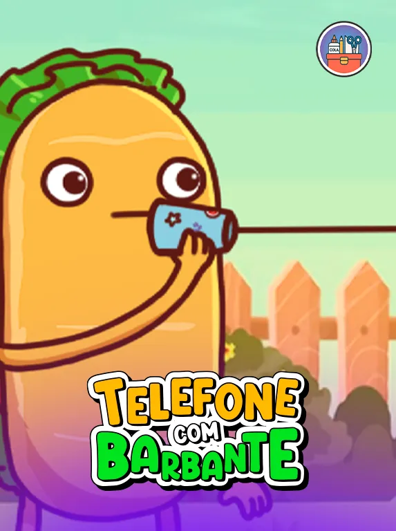 jogo telefone com barbante