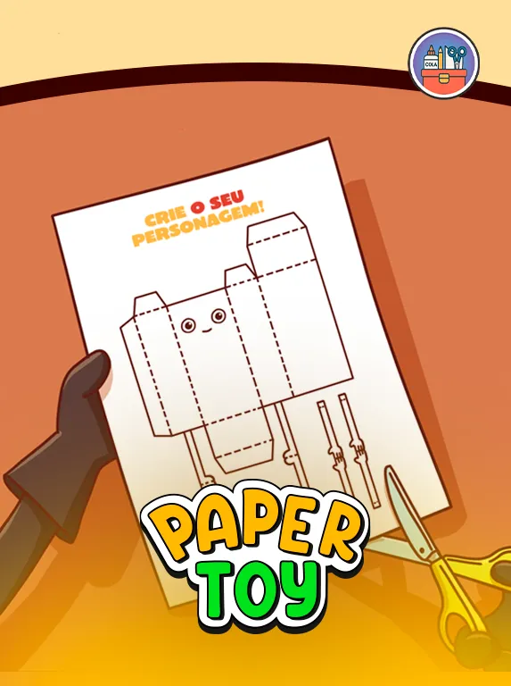 jogo paper toy